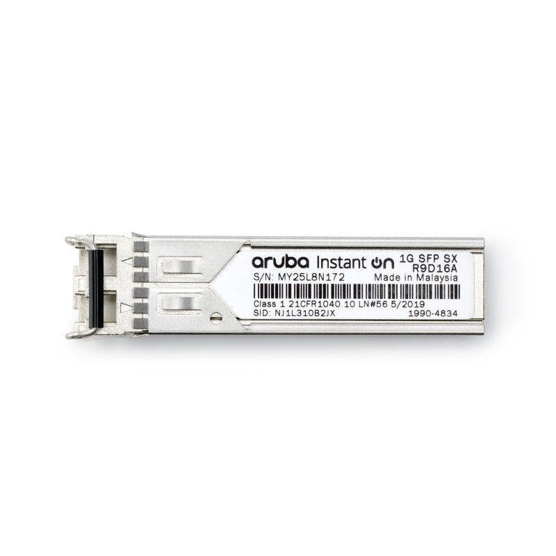 TRANSCEPTOR HPE NETWORKING INSTANT ON 1 GBIT/S SFP LC SX 500M OM2 MMF (R9D16A)