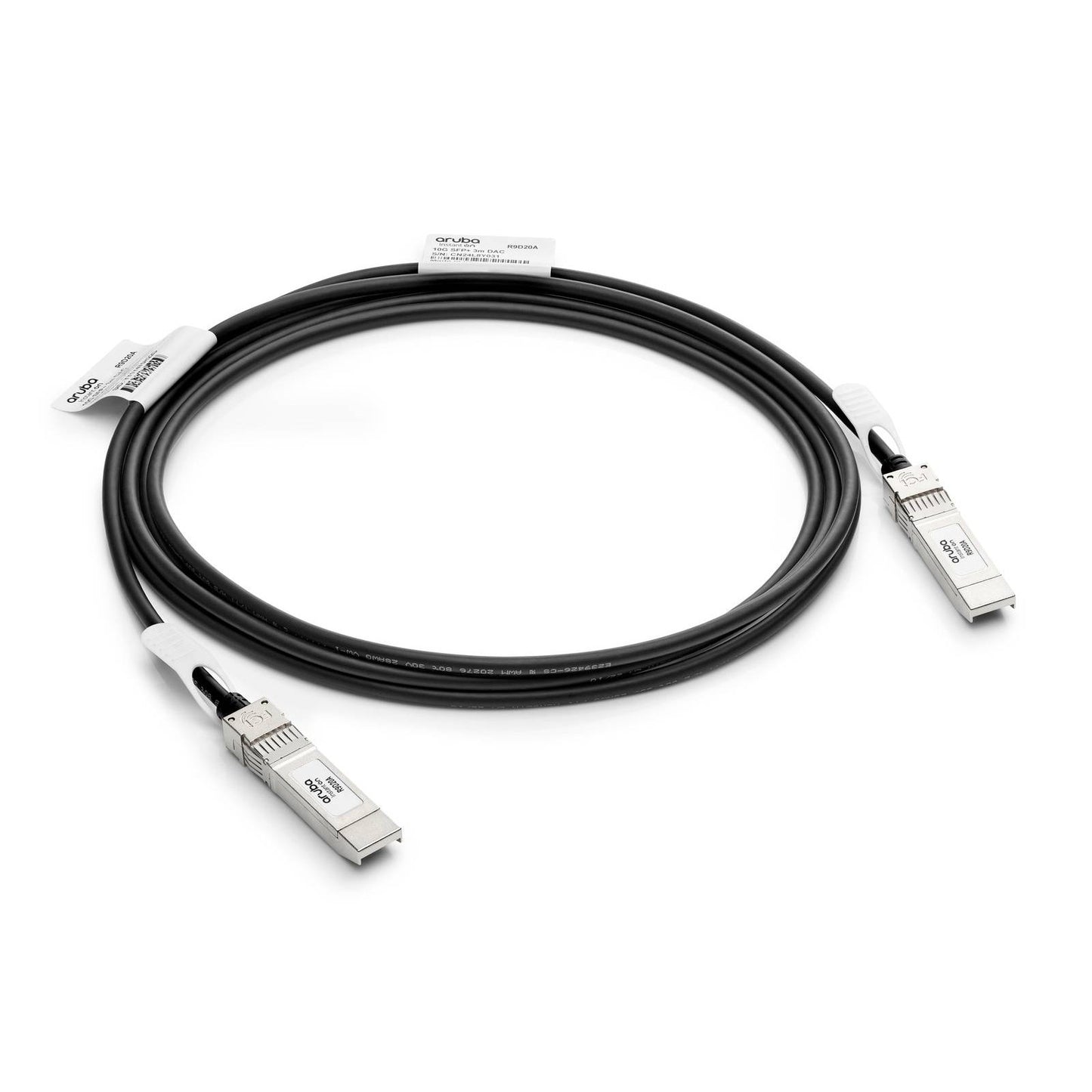 CABLE DE CONEXIÓN DIRECTA (DAC) HPE NETWORKING INSTANT ON 10 GBIT/S DE SFP+ A SFP+, 3 M (R9D20A)