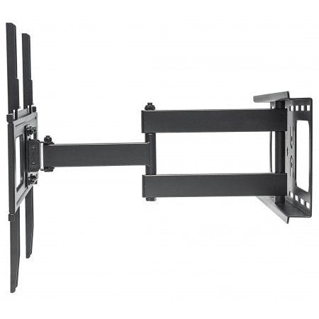 461283 SOPORTE PARA TV DE PARED MOVIMIENTO ARTICULADO, PANTALLAS CURVAS O PLANAS DE 37 A 70 PULGADAS, DE MÁXIMO 50 KG, SE DESPLIEGA HASTA 47.5 CM