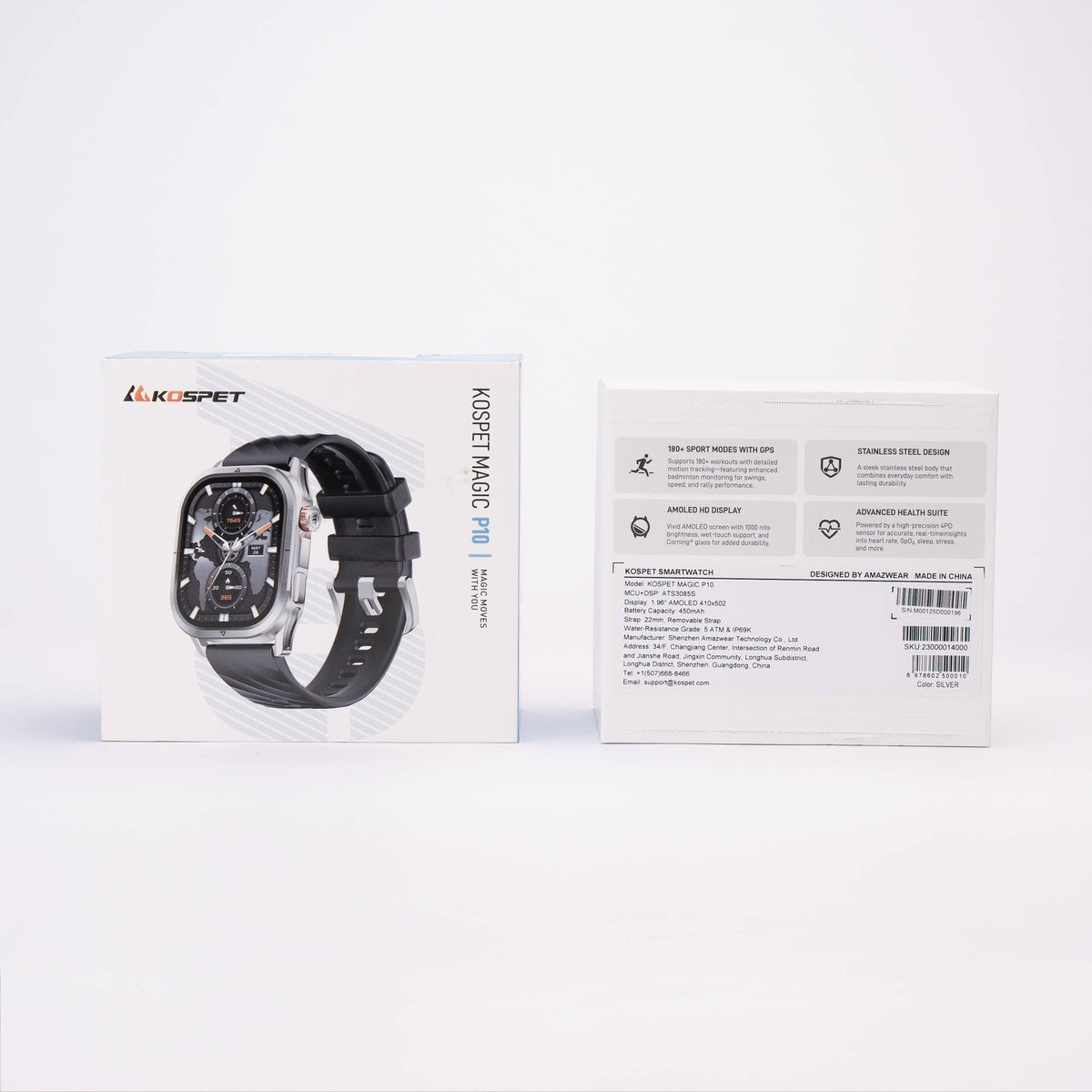 SMARWATCH KOSPET MAGIC P10 TMKO-010