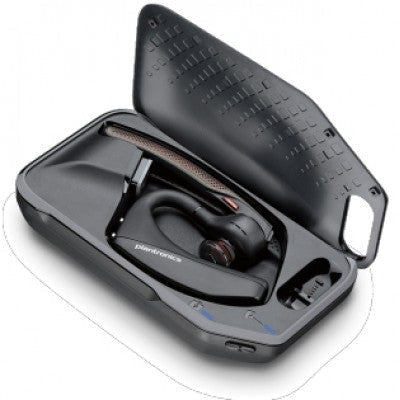 POLY VOYAGER 5200 UC, BLUETOOTH PARA MOVILES Y COMPUTADORAS, INCLUYE ESTUCHE DE CARGA Y ADAPTADOR BLUETOOTH