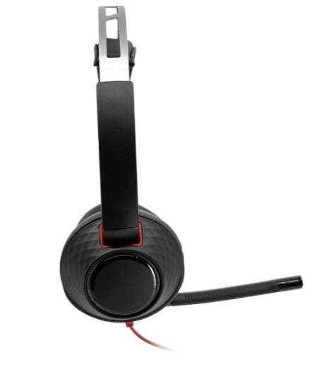 HP POLY BLACKWIRE 5220, ALAMBRICOS, USB-C CON ADAPTADOR USB-C/A, CONECTOR 3.5 MM, BINAURAL