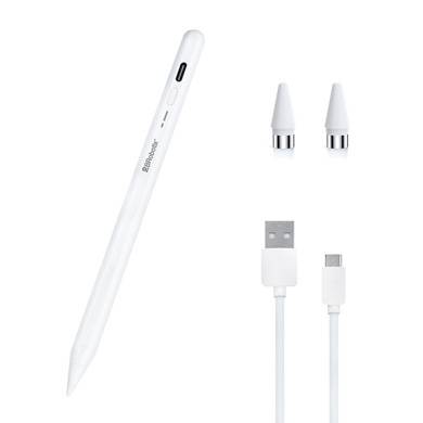 LÁPIZ-PLUMA ÓPTICA ACTIVA DIGITAL STYLUS C/2 REPUESTOS, PARA TABLETA, CELULAR, PANTALLAS TOUCH, UNIVERSAL, RECARGABLE, LARGA DURACIÓN, BROBOTIX 6007167