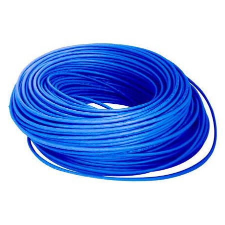 BOBINA UTP, CAT6, 305 M, INTERIOR, AZUL, CCA, EN CAJA PROTECTORA, C/TUBO DESPACHADOR, METREADA, IDEAL P/RED / CCTV, BROBOTIX 6006795