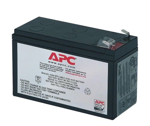 BATERÍA DE REEMPLAZO RBC17 APC, NEGRO