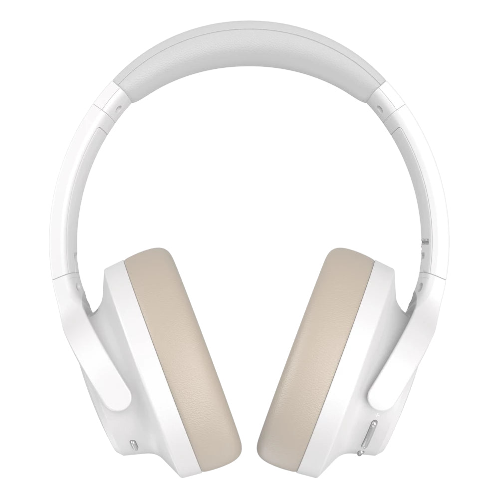 AUDÍFONOS INALÁMBRICOS BLUETOOTH HYPE EPIC HP750 ACTECK ELITE SERIES CANCELACIÓN DE RUIDO ACTIVO HIBRIDO, COLOR BLANCO. AC-940863