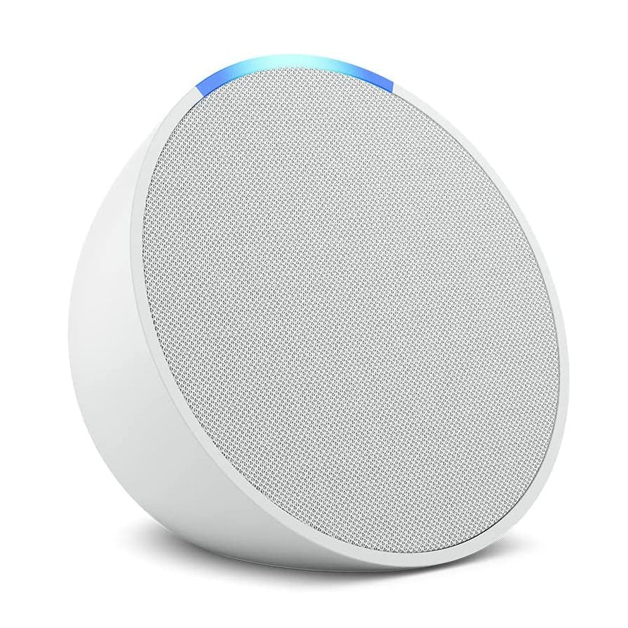 AMAZON ECHO POP CON ASISTENTE VIRTUAL ALEXA GLACIER WHITE