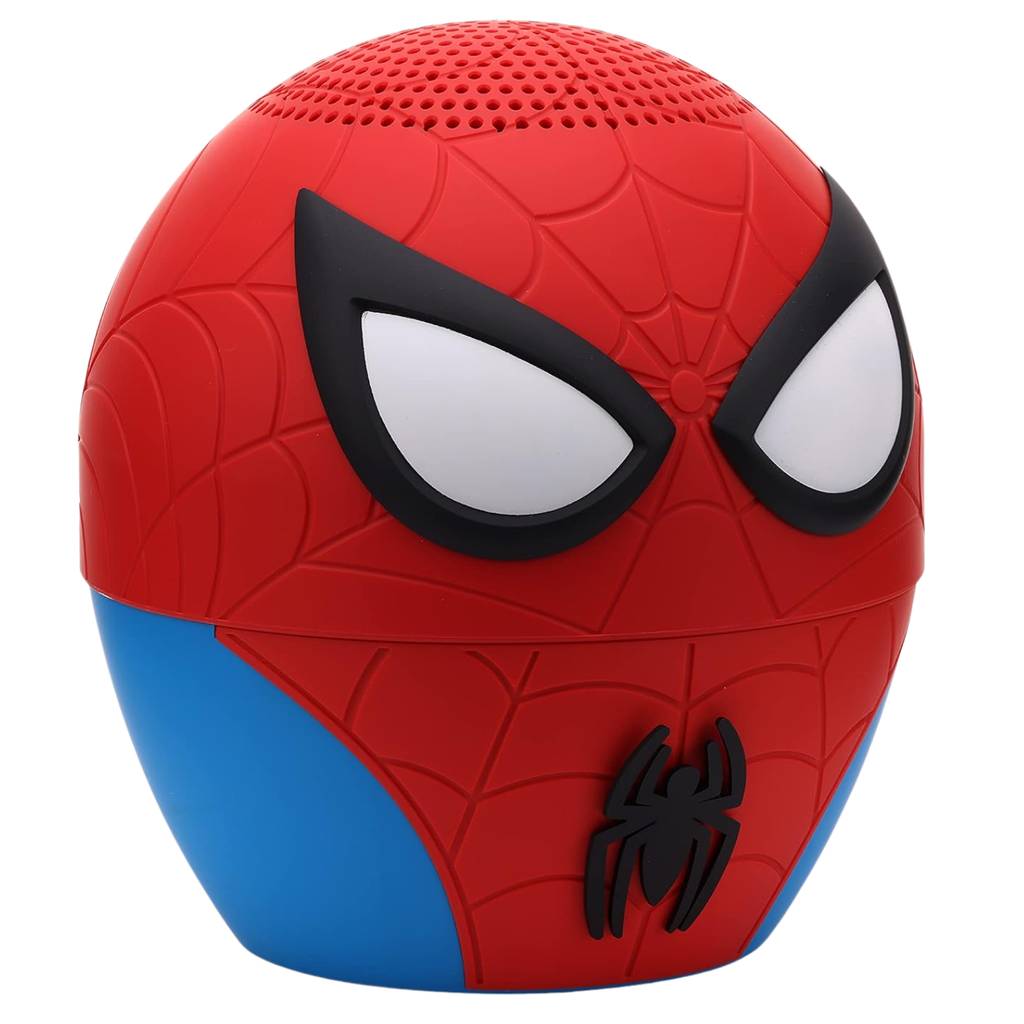 BOCINA PORTATIL BITTY BOOMERS 8 PULGADAS DISEÑO MARVEL SPIDER-MAN. BLUETOOTH 5.0 MODELO BITTY8SPIDER/NEW