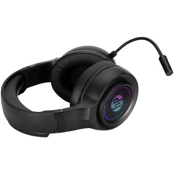 AURICULARES ESTÉREO PARA JUEGOS CON USB HP DHE-8008U USB. LUZ RGB