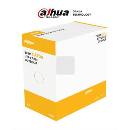 BOBINA DE CABLE UTP PARA EXTERIOR CAT5E/ 100% COBRE/ 305 METROS/ COLOR NEGRO/ CUBIERTA EXTERIOR MDPE/ CUMPLE CON ESTANDARES ANSI/TIA 568-C.2 NB