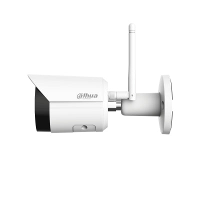 DAHUA IPC-HFW1430DS-SAW - CAMARA IP BALA WIFI DE 4 MP/ LENTE DE 2.8MM/ 90°/ H.265+/ IR DE 30 MTS/ INTEGRADO/ RANURA PARA MICROSD/ METALICA/ IP67/ DWD