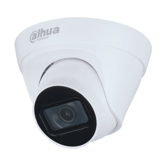 CAMARA DAHUA DH-IPC-HDW1230T1P-A-0280B-S6 - CÁMARA IP DOMO 2MP CON LENTE DE 2.8 MM Y ÁNGULO DE VISIÓN DE 102 GRADOS, MICRÓFONO INTEGRADO, IR DE 30M, IP67,