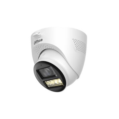 CÁMARA DAHUA HAC-HDW1200TQ-IL-T, CÁMARA DOMO DE 2 MEGAPÍXELES, HDCVI XPLUS, ILUMINADOR DUAL INTELIGENTE, AUDIO BIDIRECCIONAL, APERTURA DE 111°, ILUMINACIÓ
