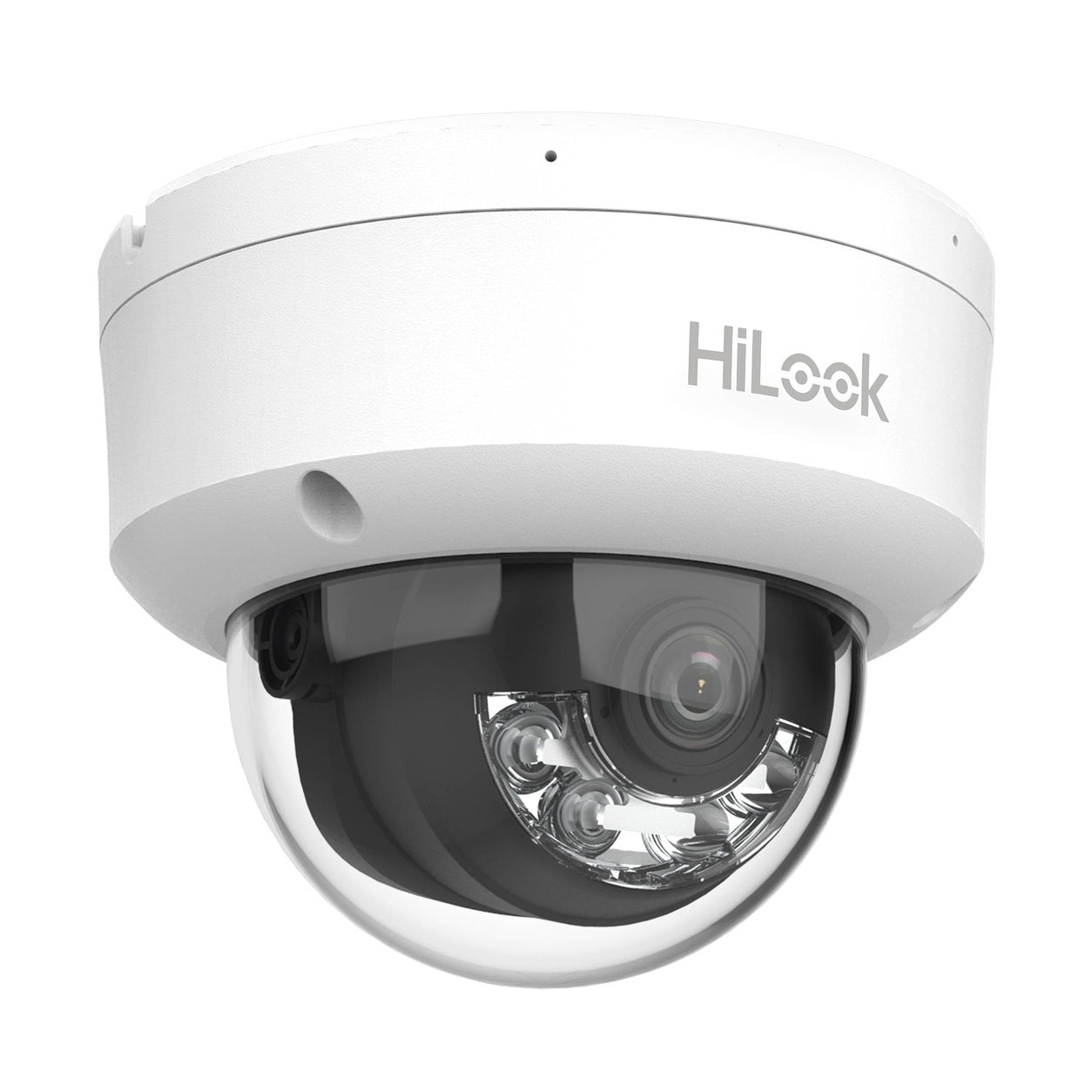 DOMO IP DE 4MP / USO EN INTERIOR / LENTE 2.8 MM / 20 MTS IR + 20 MTS LUZ BLANCA / MICRÓFONO INTEGRADO / ACUSENSE LITE / POE / DWDR / H.265+ / ONVIF