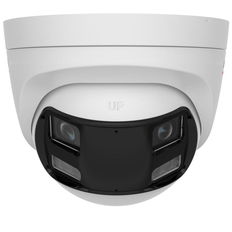 TURRET TURBOHD 3K (5MP) / MICRÓFONO INTEGRADO / VISIÓN 180° / IMAGEN A COLOR 24/7 / 40 MTS LUZ BLANCA + 40 MTS IR / EXTERIOR IP67 / WDR/ PANORAMICA