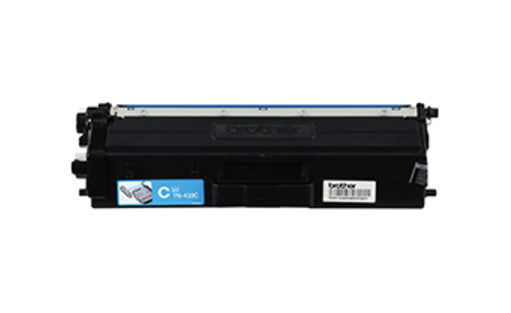 TÓNER BROTHER TN433C CIAN, RENDIMIENTO APRÓXIMADO 4,000 PÁGINAS, COMPATIBLE CON MFCL8900CDW
