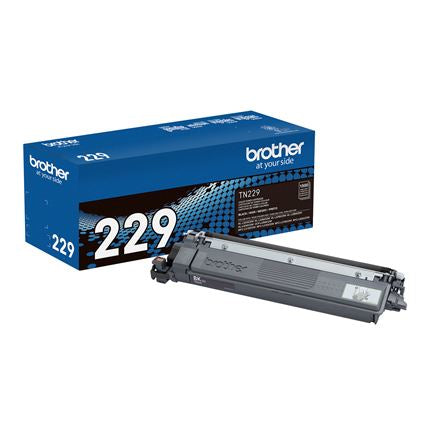 TONER BROTHER TN229BK NEGRO, RENDIMIENTO APROXIMADO HASTA 1,500 PÁGINAS, COMPATIBLE CON DCPL3560CDW, MFCL3780CDW