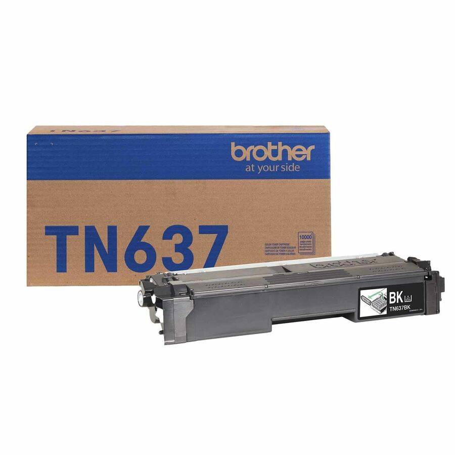 TÓNER BROTHER VALOR TN637BK NEGRO, RENDIMIENTO APROXIMADO 10,000 PÁGINAS, COMPATIBLE CON HLL8570CDW, MFCL8970CDW