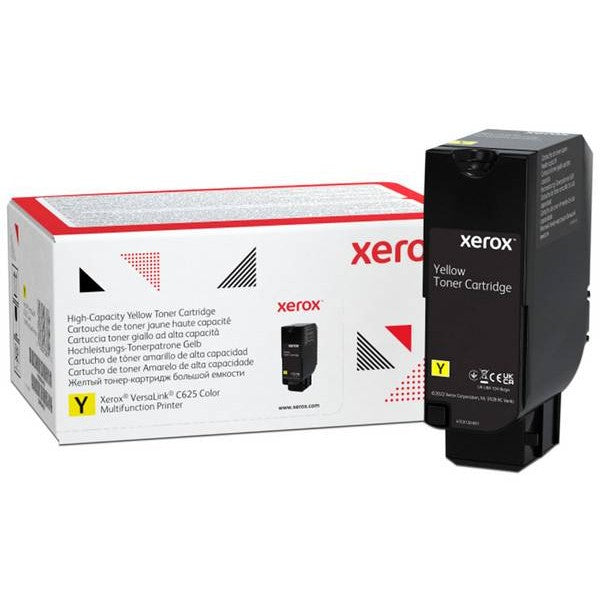 TONER AMARILLO XEROX C6XX 006R04647