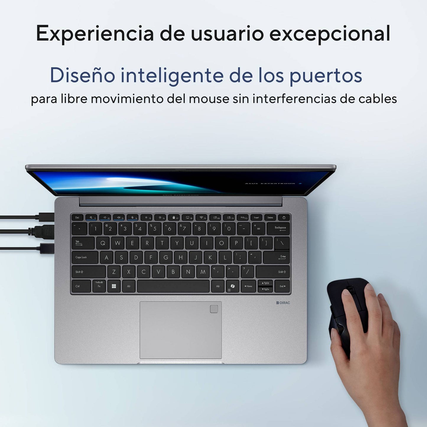 ASUS EXPERTBOOK P1 PROCESADOR INTEL CORE 7 240H, 16GB DDR5, 512GB SSD, 14 PULGADAS WIN 11 PRO