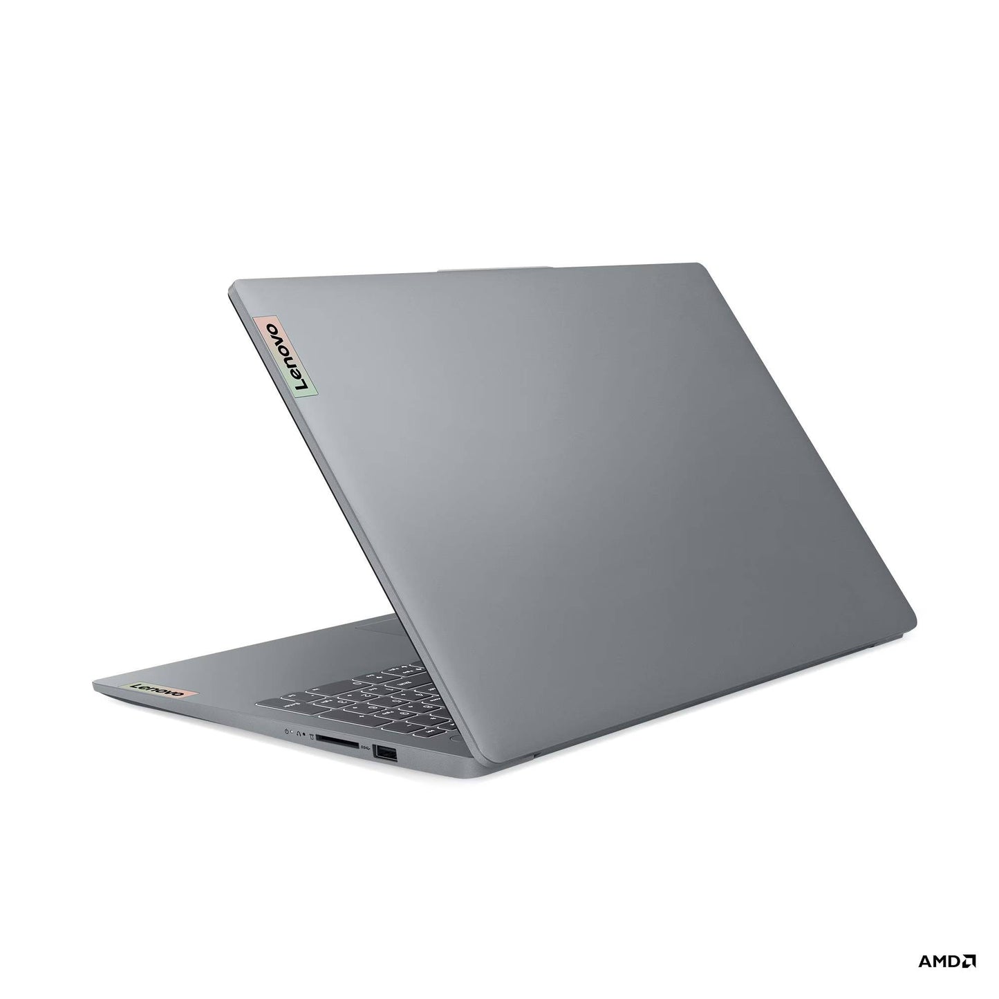 LENOVO IDEAPAD SLIM 3 15AMN8, AMD RYZEN 5 7520U, 8 GB, 512 GB SSD, PANTALLA 15.6 PULGADAS, WINDOWS 11 HOME, 1 AÑO DE GARANTIA, INCLUYE MALETIN.