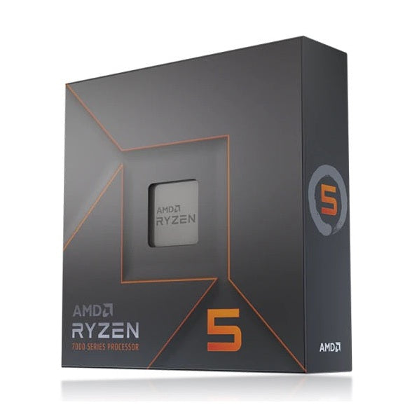 AMD RYZEN 5 7600X, 6 NÚCLEOS, SOCKET AM5, NO INCLUYE VENTILADOR, CON GRÁFICOS INCLUIDOS.