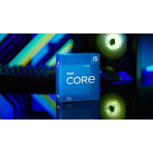 PROCESADOR GAMING INTEL® CORE™ I5-12400F 2.50GHZ, 6 NÚCLEOS, SOCKET LGA 1700, 18 MB CACHÉ CON DISIPADOR.(REQUIERE TARJETA DE VIDEO. MOTHERBOARD CHIPSET600)