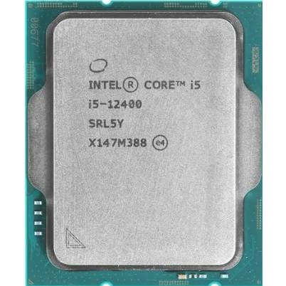 PROCESADOR INTEL® CORE™ I5-12400 – VERSIÓN TRAY– SIN DISIPADOR – PARA ENSAMBLE- PROCESADOR OEM