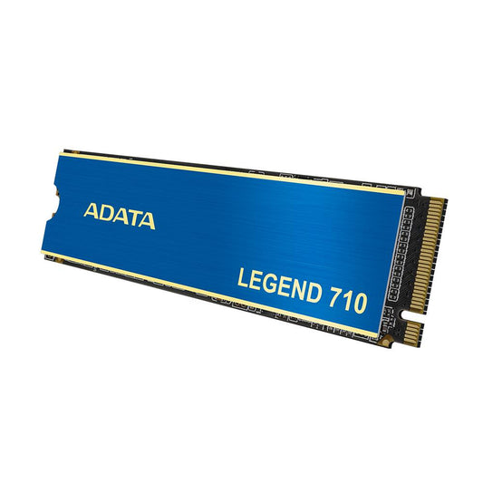 UNIDAD DE ESTADO SÓLIDO ADATA LEGEND 710 256GB PCIE GEN3X4 M.2 2280, CON DISIPADOR DE ALUMINIO. ALEG-710-256GCS