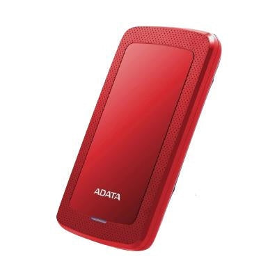 DISCO DURO EXTERNO ADATA HV300, 2 TB, USB 3.2 GEN1 (COMPATIBLE CON LAS VERSIONES ANTERIORES USB 2.0), 2.5 PULGADAS, ROJO