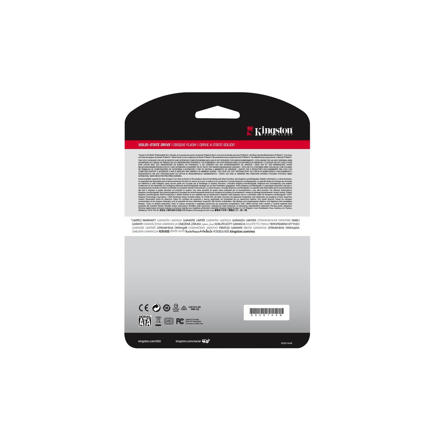 UNIDAD DE ESTADO SOLIDO KINGSTON A400 960GB SATA3 2.5 R. 500MB/S W.450MB/S