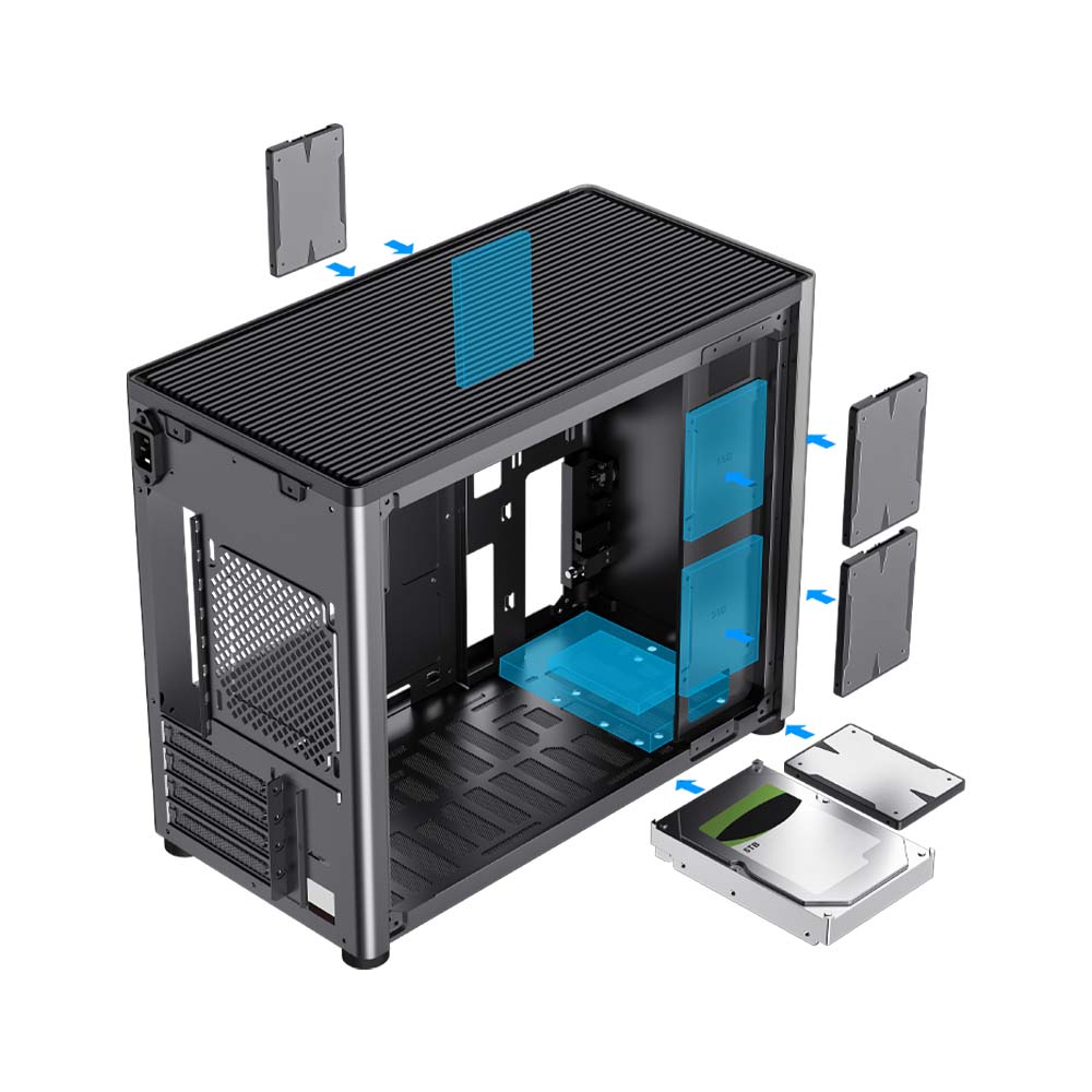 GABINETE GAMER MICRO TORRE ATX ERIS SPECIAL GI985