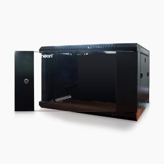 GABINETE PARED 6U ENSON ENS-RKGB6U, NEGRO, RACK O BASTIDOR INDEPENDIENTE, 60 KG, 6U