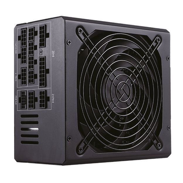 FUENTE DE PODER GAMER NACEB NA-0627 1000W 80 PLUS GOLD MODULAR, CONECTORES: 1X 20+4PIN - 2X 8PIN (P4+P4) - 3X PCIE 6+2P - 3X MOLEX - SATA (3+1) – 1 PCIE 5.