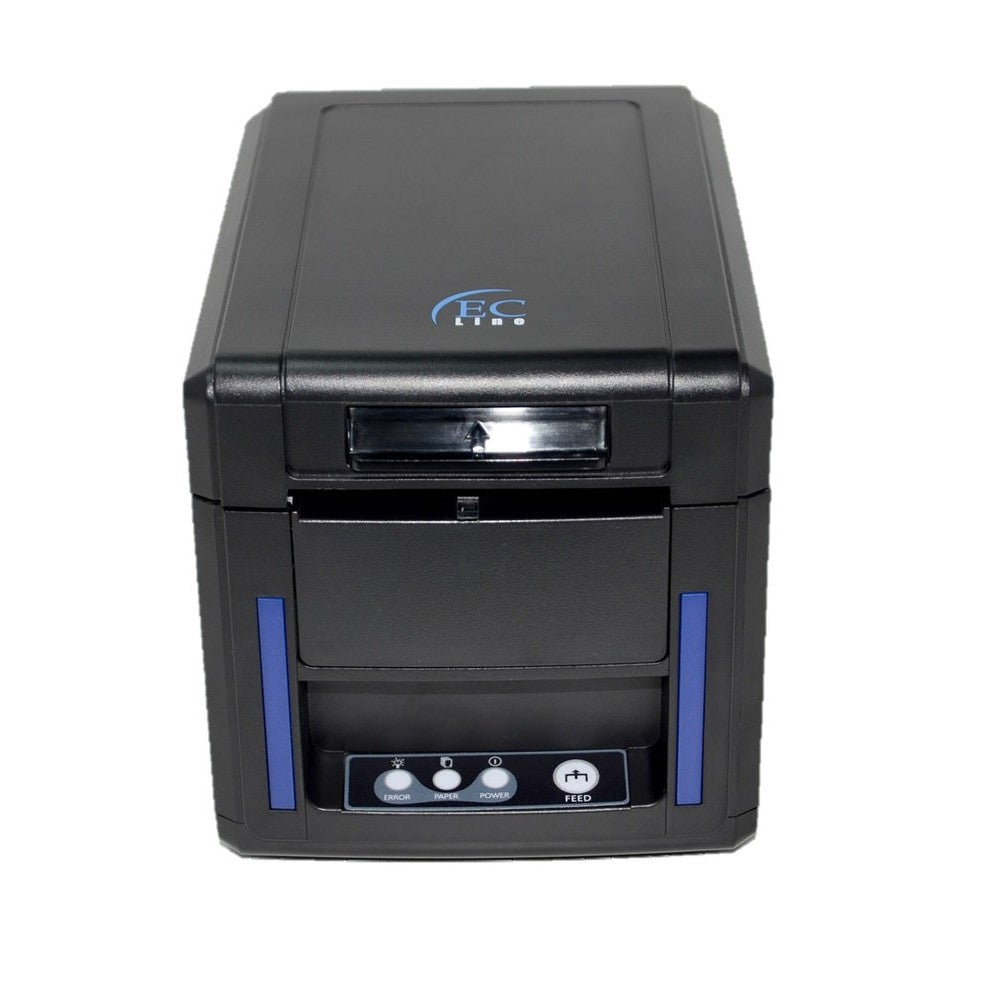 IMPRESORA TÉRMICA EC LINE EC-80340, TÉRMICA DIRECTA, 203 X 203 DPI, ALÁMBRICO