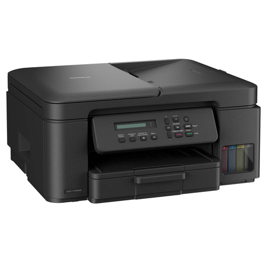 MULTIFUNCIONAL TINTA CONTINUA BROTHER DCPT730DW, IMPRESIÓN DÚPLEX, 27 PPM NEGRO/23 PPM COLOR, USB 2.0, WIFI 2.4/5GHZ, CAMA PLANA COLOR TAMAÑO CARTA