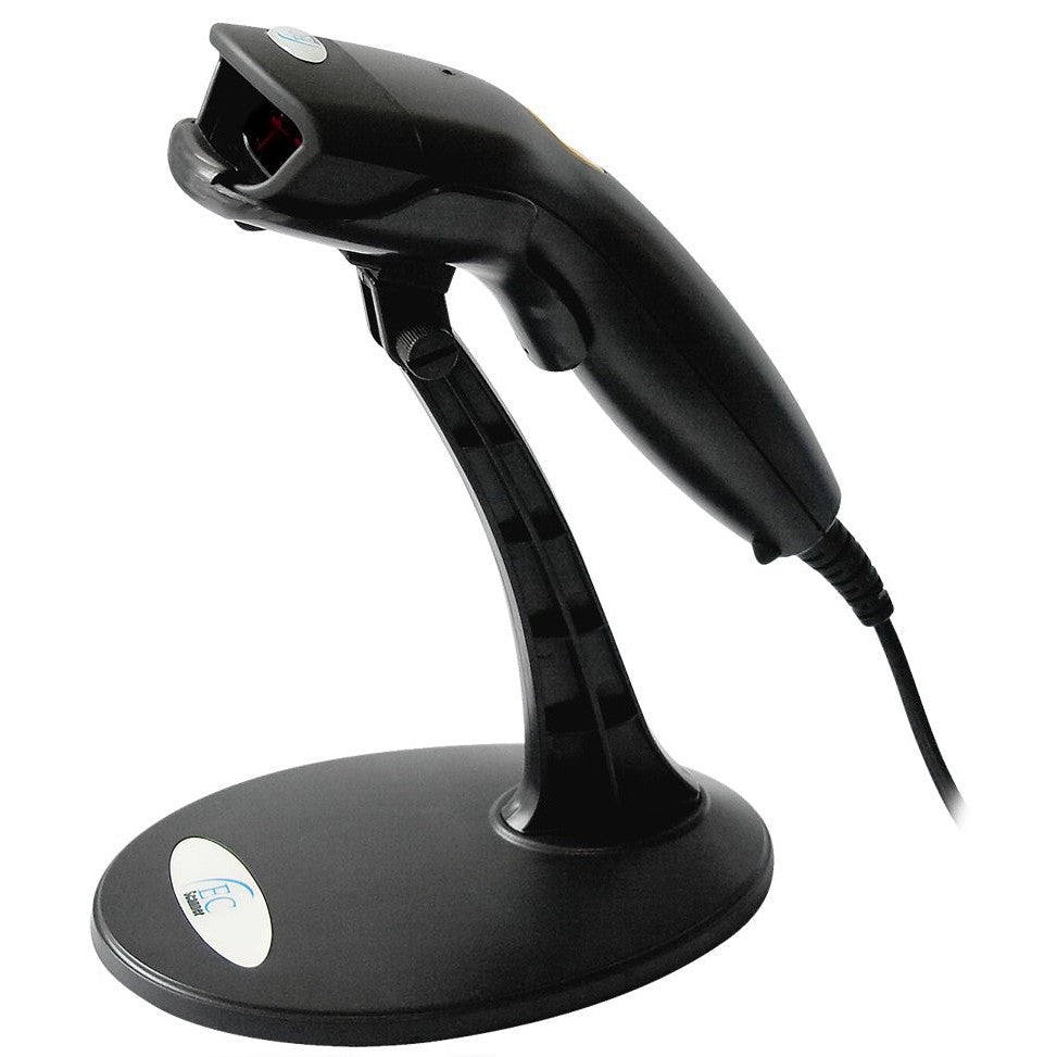 LECTOR DE CÓDIGO DE BARRAS EC LINE EC-LS9620-USB, 1D, LASER, 2,5 MM, 100 LECTURAS/S, ALÁMBRICO
