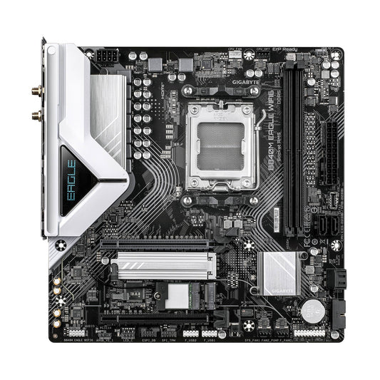 TARJETA MADRE GIGABYTE MICRO ATX, B840M EAGLE WIFI6, DDR5, AM5, 128 GB, PARA AMD