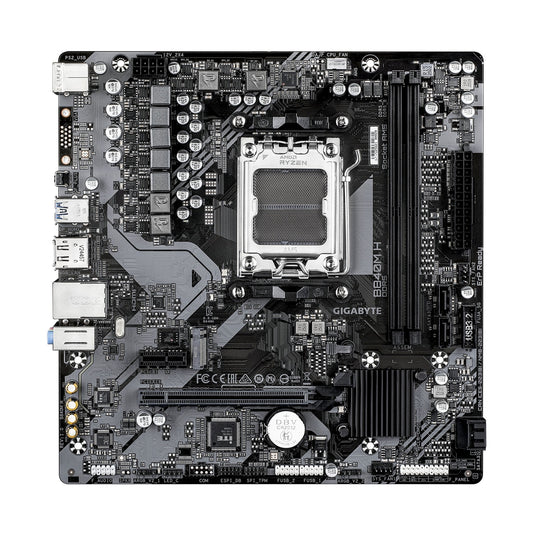 TARJETA MADRE GIGABYTE MICRO ATX B840M H, DDR5, AM5, 128 GB, PARA AMD