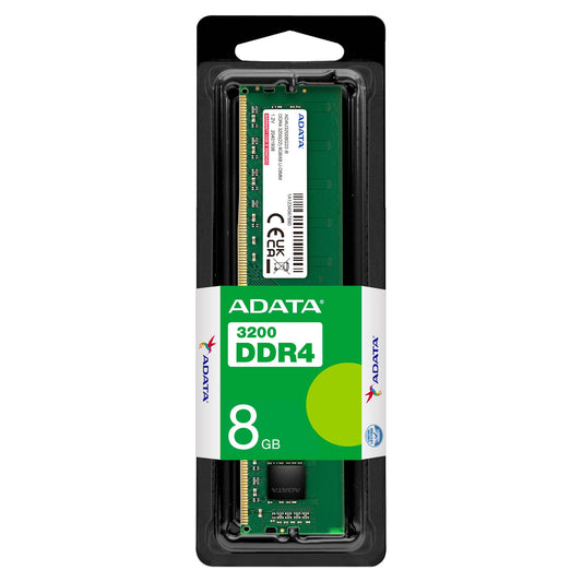MEMORIA RAM ADATA AD4U32008G22-SGN, 8 GB, DDR4, 3200 MHZ, UDIMM