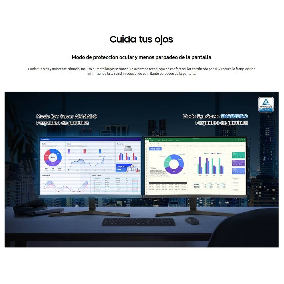 MONITOR CURVO 27 PULGADAS ESSENTIAL S3, S39GD, FHD, 100HZ, 4MS, LS27D390GALXZX
