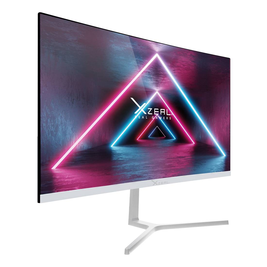 MONITOR XZEAL 23.8 PULGADAS XZEAL XSPMG07W XST-570-1 PANEL CURVO VA FHD 100HZ 5MS 1XVGA + 1XHDMI + VESA 100X100MM BLANCO