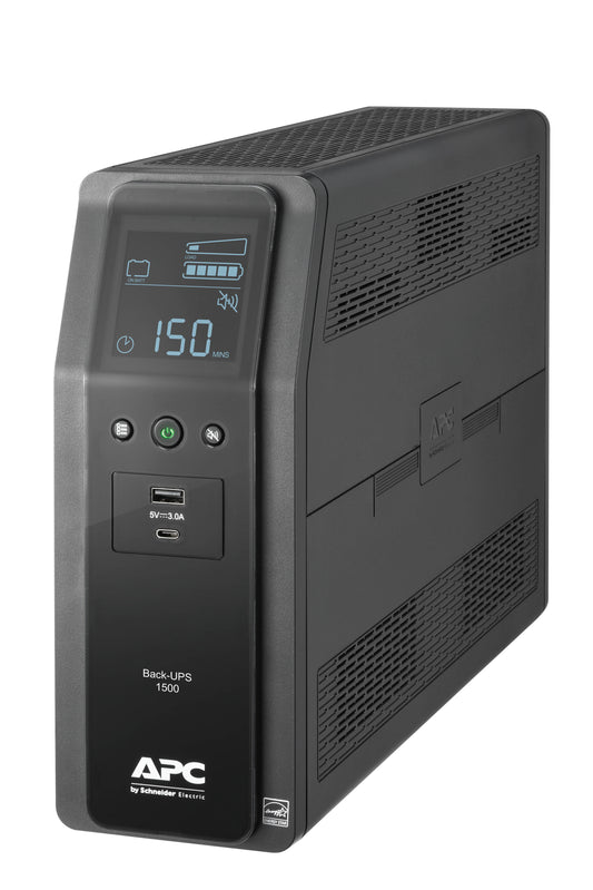 NO BREAK APC BR1500M2-LM, 1500 VA, 900 W, 16 H, NEGRO