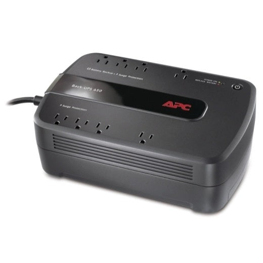 NO-BREAK APC, 650 VA, 390 W, 24 H, NEGRO, HOGAR Y OFICINA