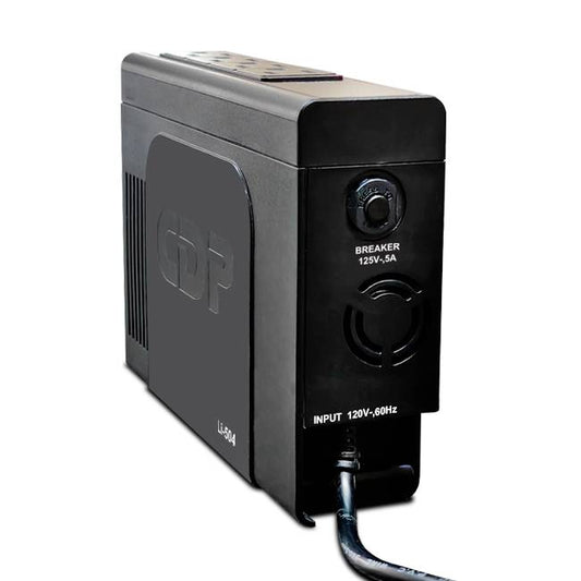 NO BREAK CDP LI-504 500VA/250W UPS 4 SALIDAS, 1 PUERTO USB, UPS COMPACTA CON BATERIA DE LITIO, 120 VAC