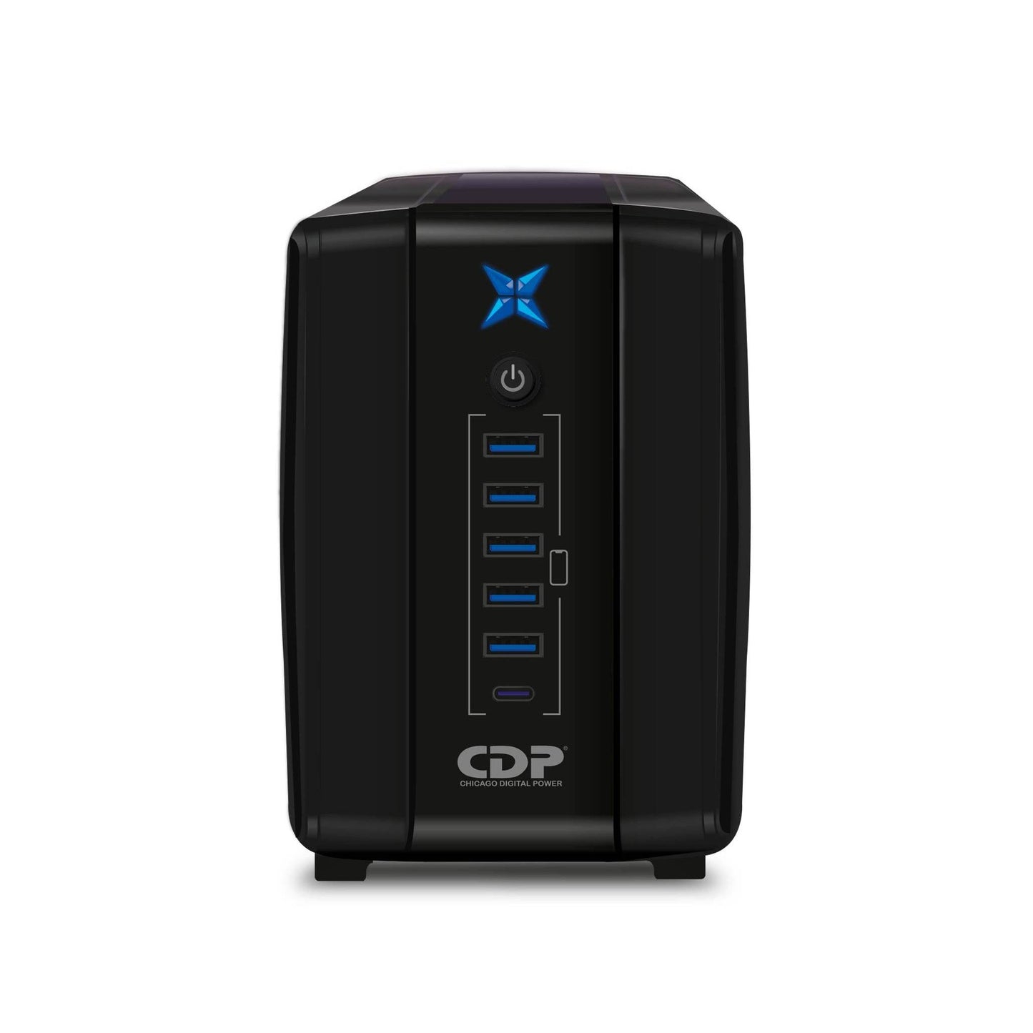 NO-BREAK CDP R-UPR758 750VA/375W UPS INTERACTIVA AVR 8 SALIDAS, 300 JULIOS, 120 VAC