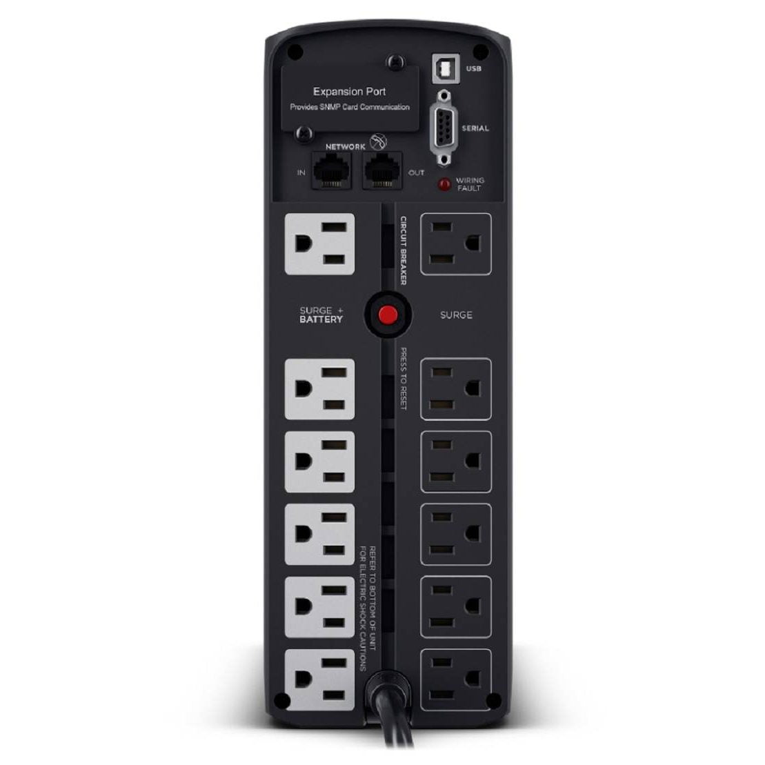 NO-BREAK CYBERPOWER CP1500PFCLCD, 1500 VA, 1000 W, 8 H, NEGRO