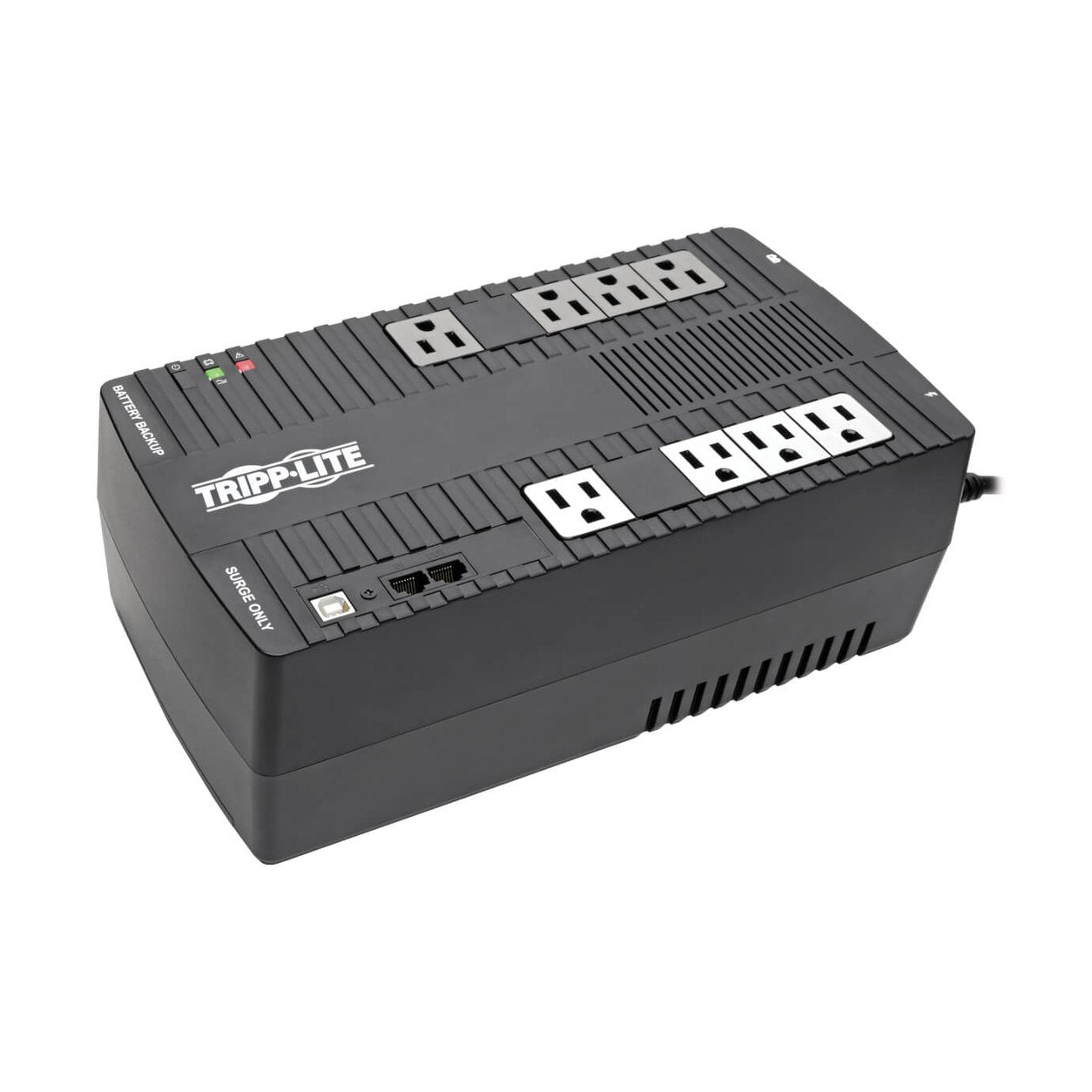 NO-BREAK TRIPP-LITE , 700 VA, 350 W, 12 H, NEGRO, HOGAR Y OFICINA