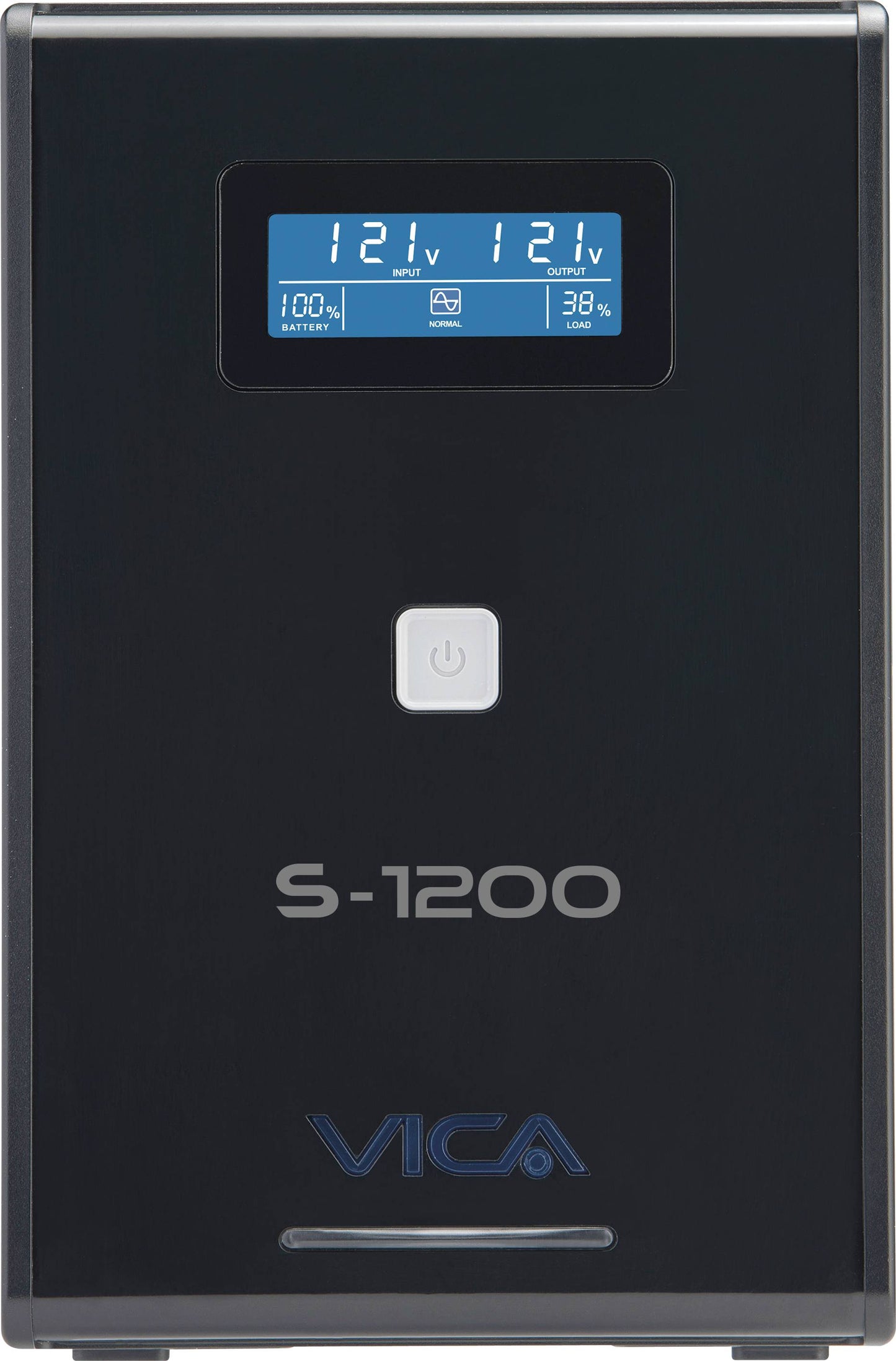 NO BREAK INTERACTIVO S1200, 1200VA/600W, ENTRADA 127 VCA 60 HZ, SALIDA 120 VCA, 5 NEMA REGULADAS/5 REGULADOS Y RESPALDADAS, RJ11/RJ45, PANTALLA LCD