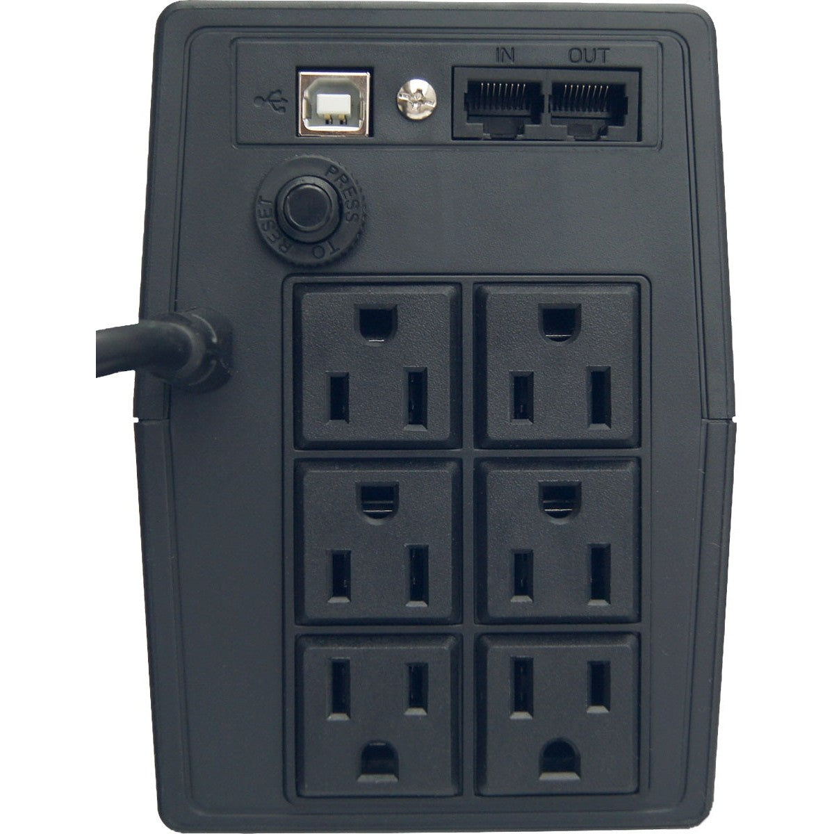 NO BREAK INTERACTIVO OPTIMA 750, 750VA/375W, ENTRADA 81/145VCA, SALIDA 120 VCA 60HZ, 6 NEMA 5/15R PROTEGIDOS, RJ11/RJ45 - SOFTWARE DE MONITOREO